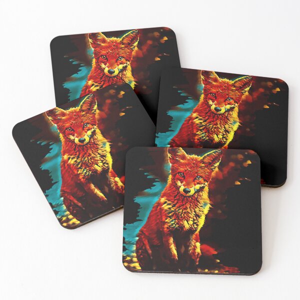 Item preview, Fox painting designed and sold by LylaRau.