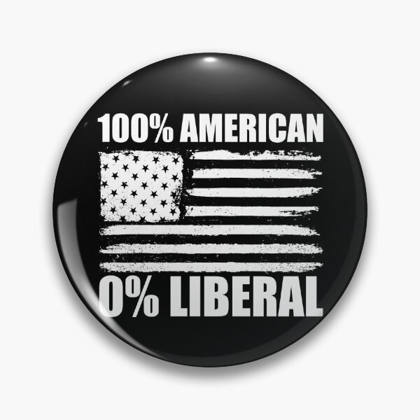 Artikelvorschau, 100% American 0% Liberal USA Flag Patriotic 0% Liberal Gear entworfen und verkauft von DynamicDesign.