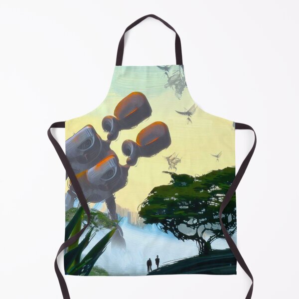 Item preview, Techno-Nature Fusion: Where Robots Roam Amidst Natural Splendor designed and sold by SolaceOddities.