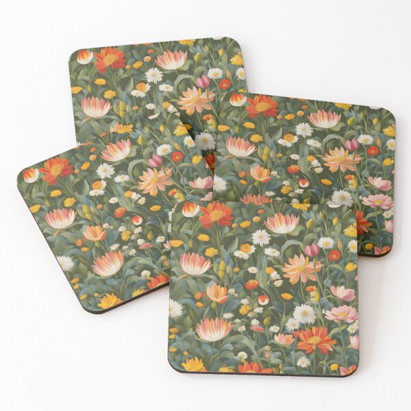 Item preview, Pretty Flowers Pattern designed and sold by RandomJunction.