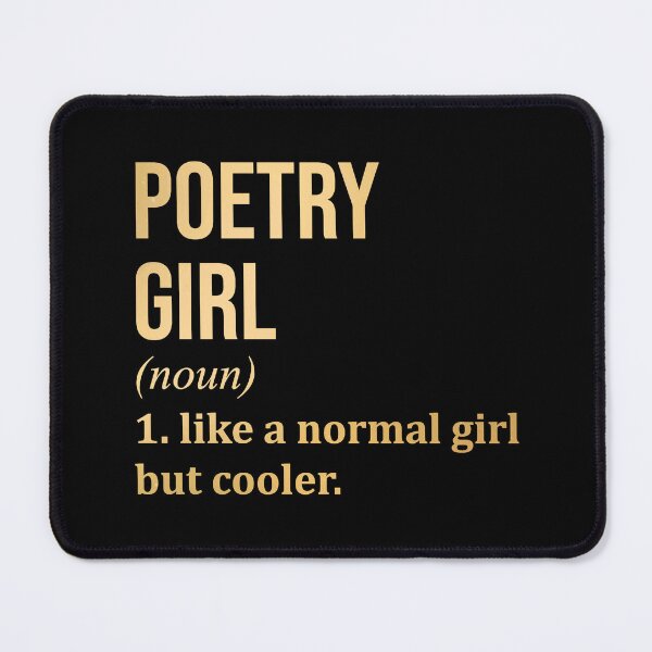 Item preview, Poetry Girl Definition in Gold designed and sold by XCIV.