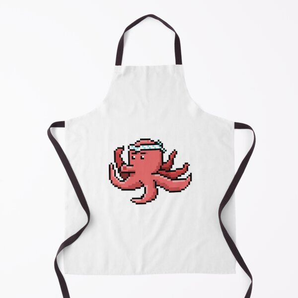 Item preview, Cute Octopus in pixel art designed and sold by Ekira Pop Pixel.