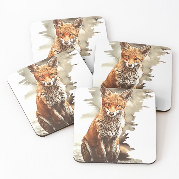 Item preview, Fox painting designed and sold by FosterRunte.