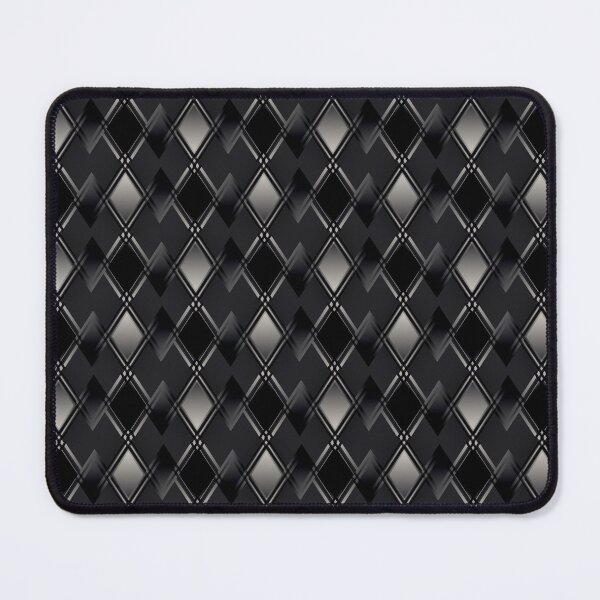 Item preview, Monochrome geometric pattern, dark gray background. designed and sold by marinaklykva.