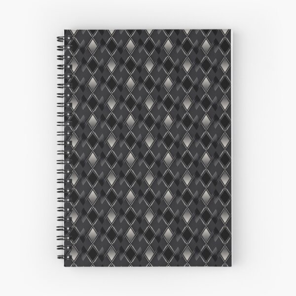 Item preview, Monochrome geometric pattern, dark gray background. designed and sold by marinaklykva.