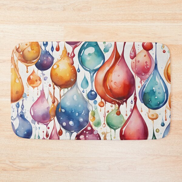 Item preview, Trippy Liquid Drops pattern designed and sold by Ac3k.