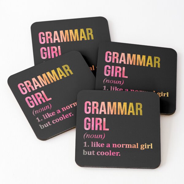 Item preview, Grammar Girl Definition in Watercolor designed and sold by XCIV.