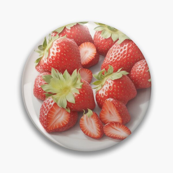 Item preview, A plate with strawberries designed and sold by Museum Of Non-Existing Art.