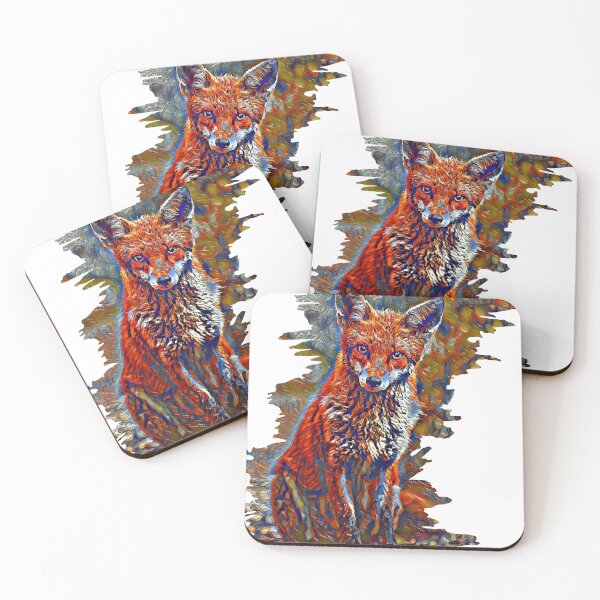 Item preview, Fox painting designed and sold by FosterRunte.