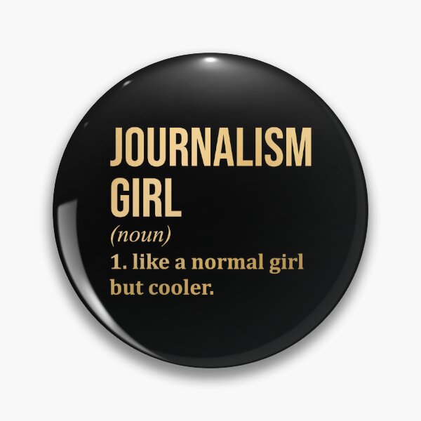 Item preview, Journalism Girl Definition in Gold designed and sold by XCIV.