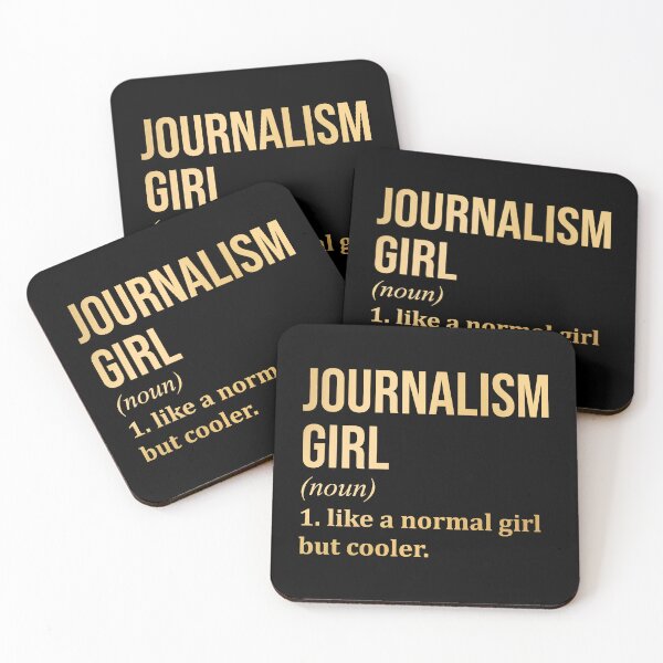 Item preview, Journalism Girl Definition in Gold designed and sold by XCIV.