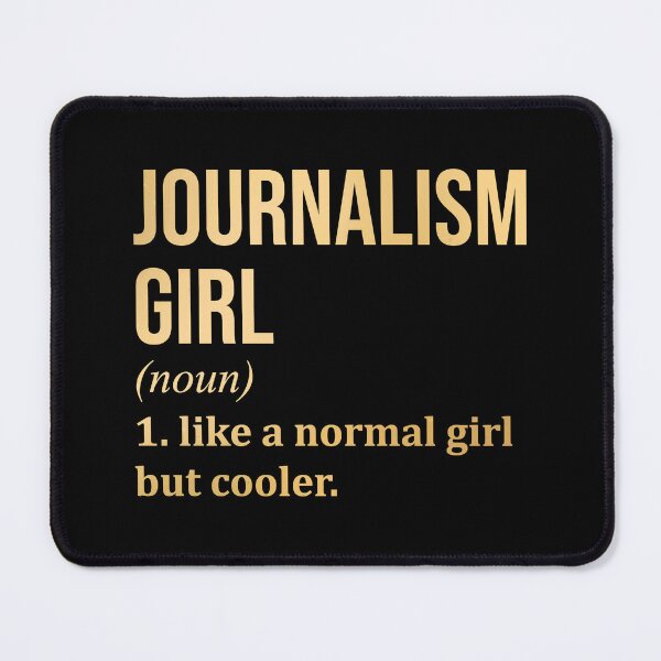 Item preview, Journalism Girl Definition in Gold designed and sold by XCIV.