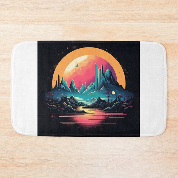 Item preview, Strange Landscape in Retro Classic Style designed and sold by redstar19.