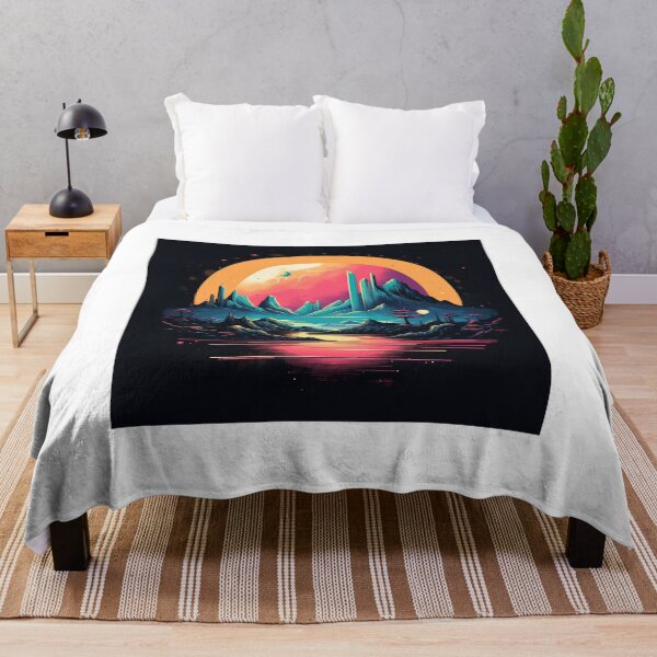 Item preview, Strange Landscape in Retro Classic Style designed and sold by redstar19.