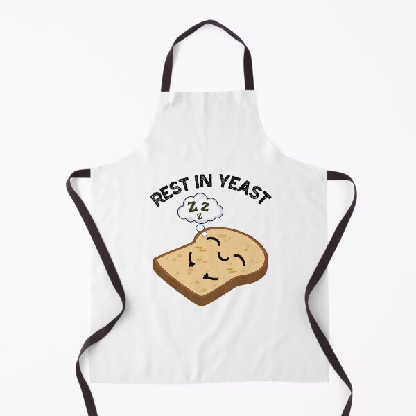 Item preview, Rest In Yeast Funny Bread Puns designed and sold by punnybone.