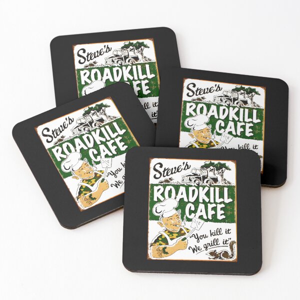 Item preview, STEVES ROADKILL CAFE;  Advertising Restaurant Print    	 designed and sold by uuxkcrep41.