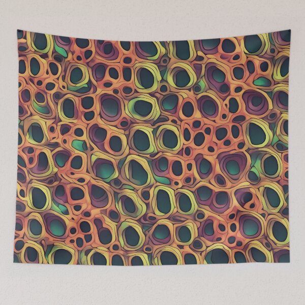 Item preview, Trippy Cell Pattern designed and sold by Ac3k.