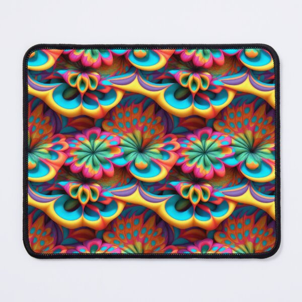 Item preview, Abstract Multi Coloured Floral Pattern designed and sold by Theo-B.