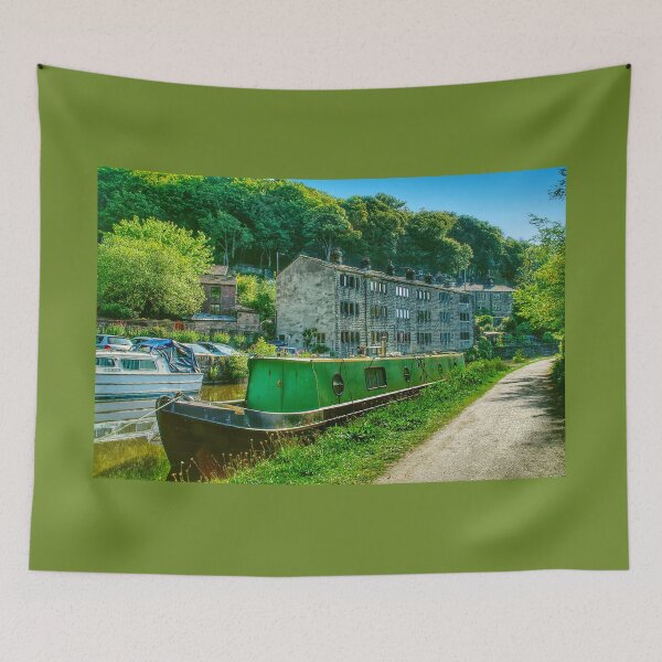 Item preview, Hebden Bridge Rochdale Canal designed and sold by Alisonchambers2.