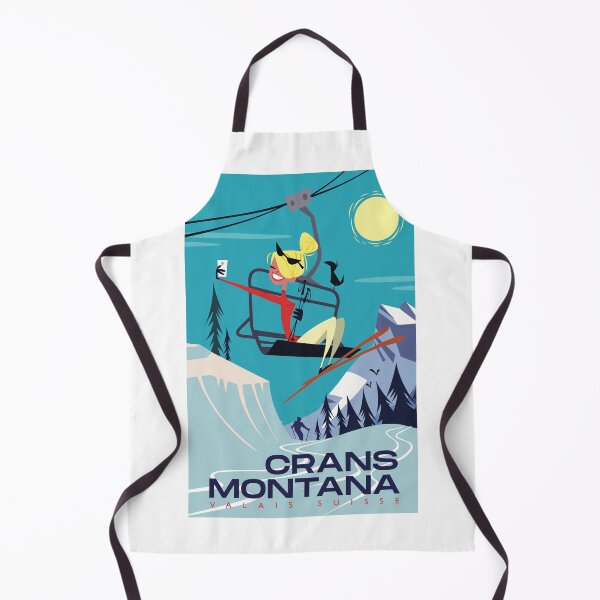 Item preview, Crans Montana poster designed and sold by GAGodel.