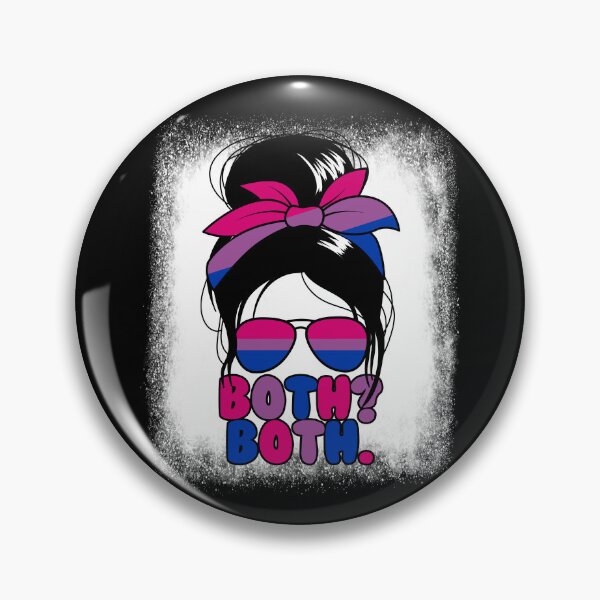 Artikelvorschau, Both? Both. Bisexual Women's Messy Bun Both Bisexual Gear entworfen und verkauft von DynamicDesign.