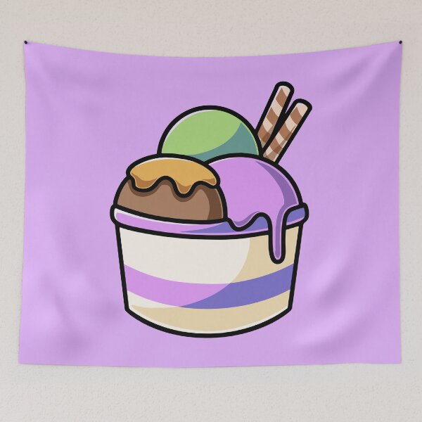 Item preview, Delicious Ice Cream Cartoon Illustration designed and sold by cubbone.