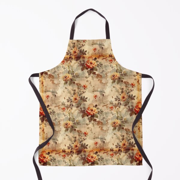 Item preview, Floral Grunge Damask Mixed Media designed and sold by JunkWithSteph.