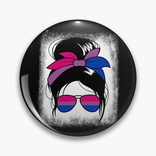 Artikelvorschau, Bisexual Messy Bun Bi Sexual Women's Bisexual Gear entworfen und verkauft von DynamicDesign.