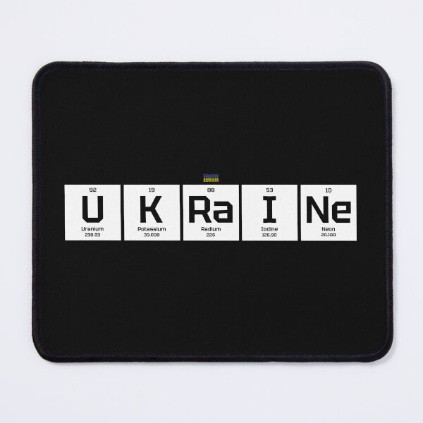 Item preview, Ukraine Flag Periodical Table Element Ukrainian Support designed and sold by alenaz.