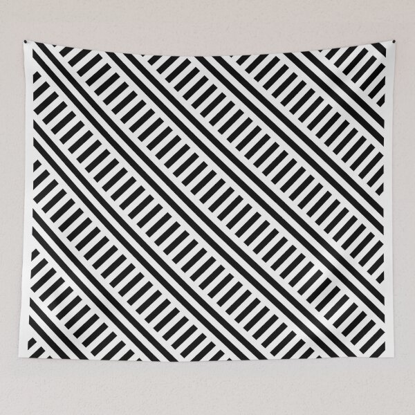 Item preview, white striped designed and sold by karmelayonzi.