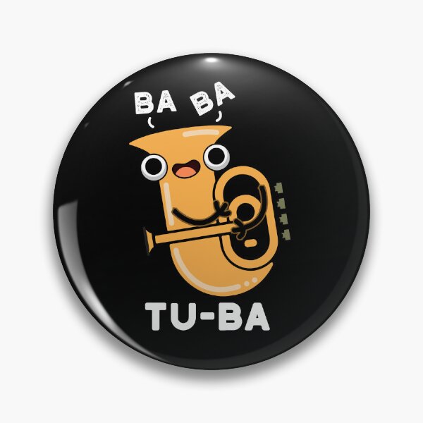 Item preview, Tu-ba Funny Tuba Puns (Dark BG) designed and sold by punnybone.