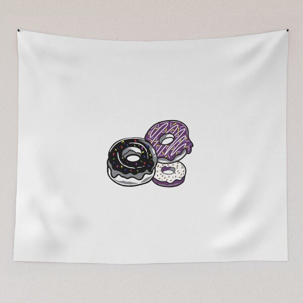 Item preview, Subtle Asexual LGBTQ Pride Donut Cake designed and sold by GM-666.
