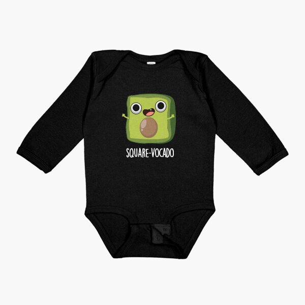 Item preview, Square-vocado Funny Avocado Puns (Dark BG) designed and sold by punnybone.