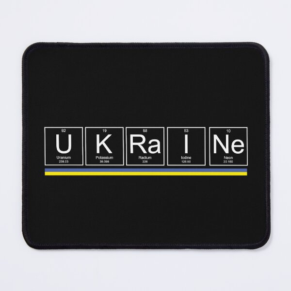 Item preview, Ukraine Periodical Elements Ukrainian Flag Support designed and sold by alenaz.