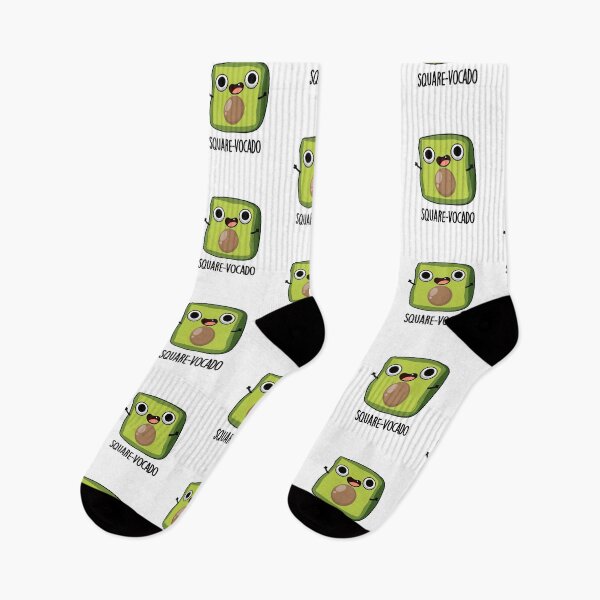 Item preview, Square-vocado Funny Avocado Puns designed and sold by punnybone.