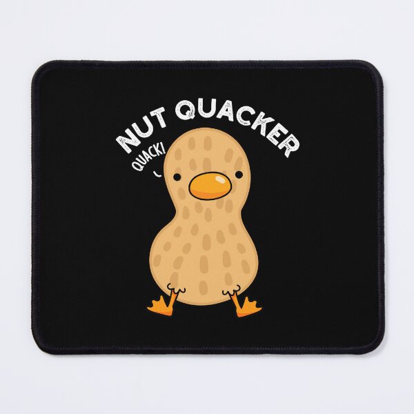 Item preview, Nut Quacker Funny Peanut Puns (Dark BG) designed and sold by punnybone.