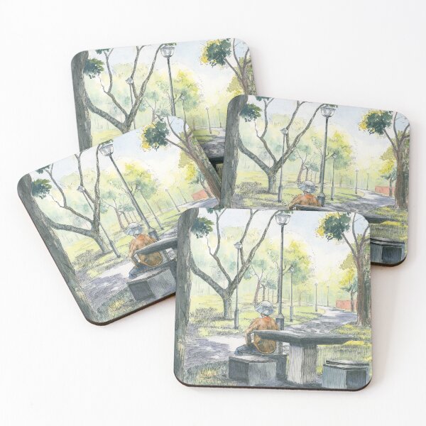 Item preview, Reverie - A Moment of Rest in the Park designed and sold by Anjuna Sainath.
