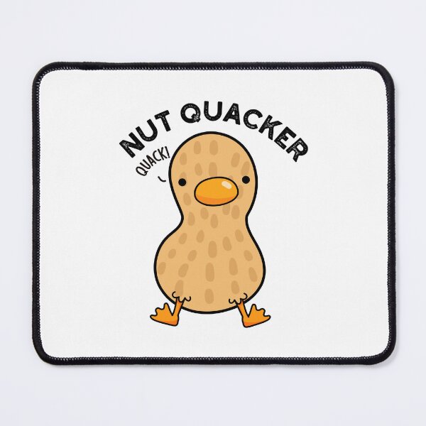 Item preview, Nut Quacker Funny Peanut Puns designed and sold by punnybone.
