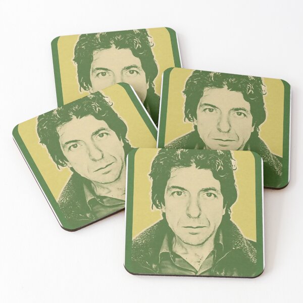 Item preview, Leonard Cohen  Retro Style Fan Aesthetic Design  designed and sold by miyokomcdai.