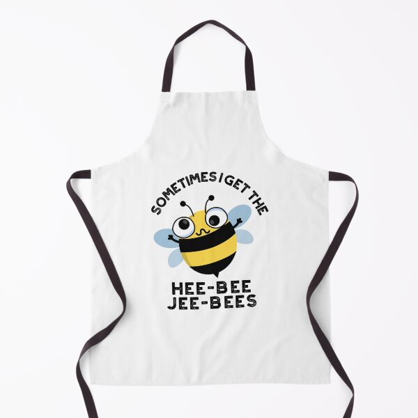 Item preview, Sometimes I Heebee Jeebees Funny Bee Puns designed and sold by punnybone.