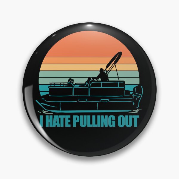 Item preview, I Hate Pulling Out Pontoon Boat Men's I Hate Pulling Out Gear designed and sold by DynamicDesign.