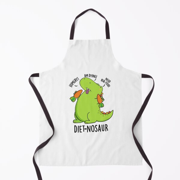 Item preview, Diet-nosaur Funny Dinosaur Puns designed and sold by punnybone.