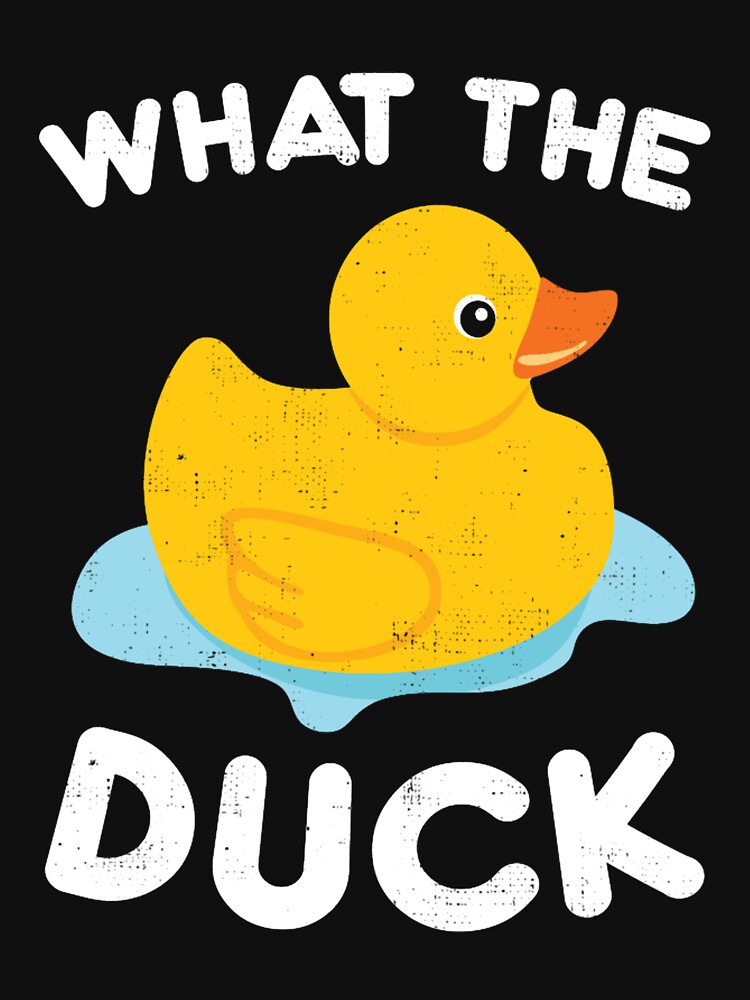 Cute Duck Shirt Funny Rubber Duck Tshirt Funny Gift for Duck 