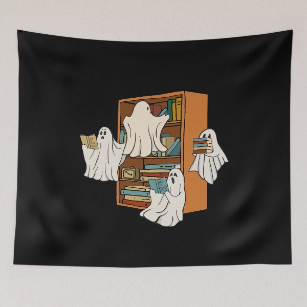 Item preview, Boo Ghost Reading Books Lover Teacher Halloween Costume  designed and sold by alenaz.