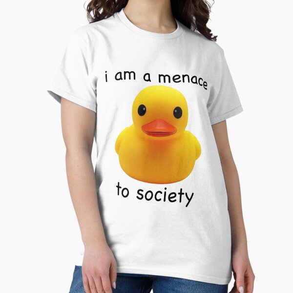 Item preview, menace to society rubber duck  designed and sold by HildegardeRalph.