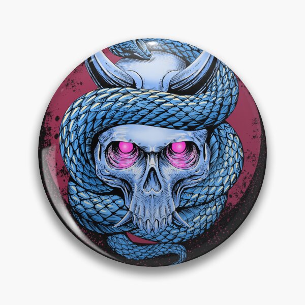 Item preview, the skull and snake designed and sold by mhr24.