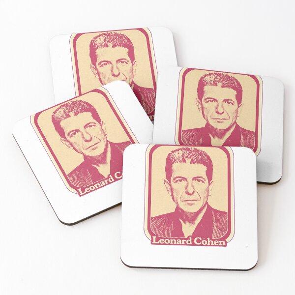 Item preview, Leonard Cohen  Retro Aesthetic Fan Art Design  designed and sold by miyokomcdai.