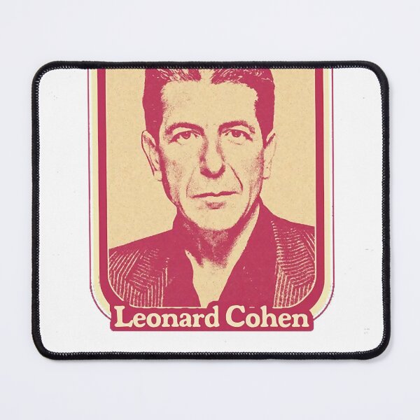 Item preview, Leonard Cohen Retro Aesthetic Fan Art Design designed and sold by miyokomcdai.
