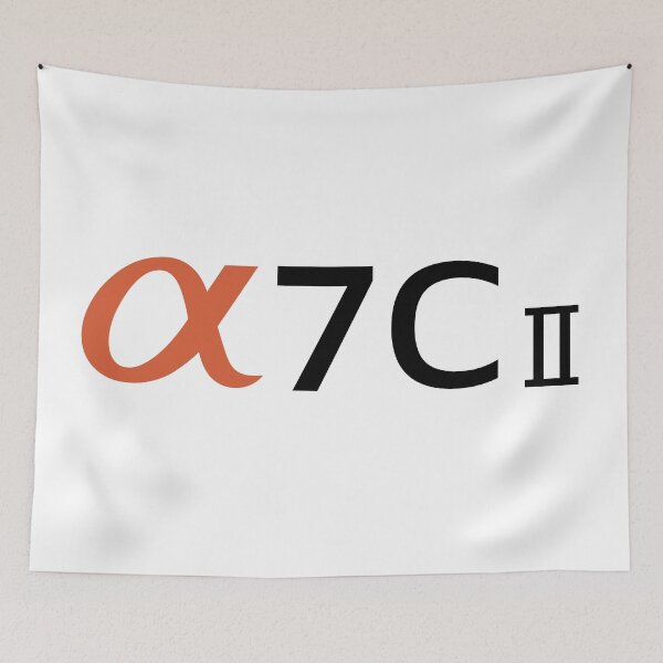 Item preview, Sony A7C II new Sony camera logo design. designed and sold by athurbubble.