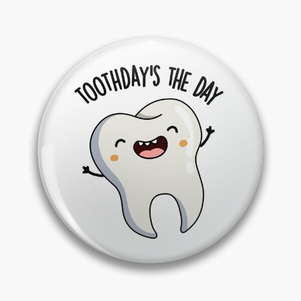 Item preview, Toothday's The Day Funny Tooth Puns  designed and sold by punnybone.